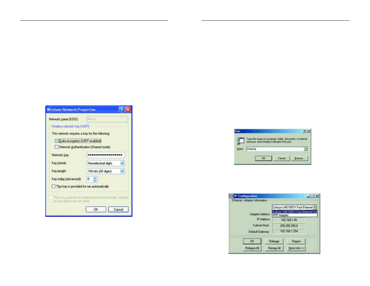 Linksys NWR04B User Manual | Page 45 / 53
