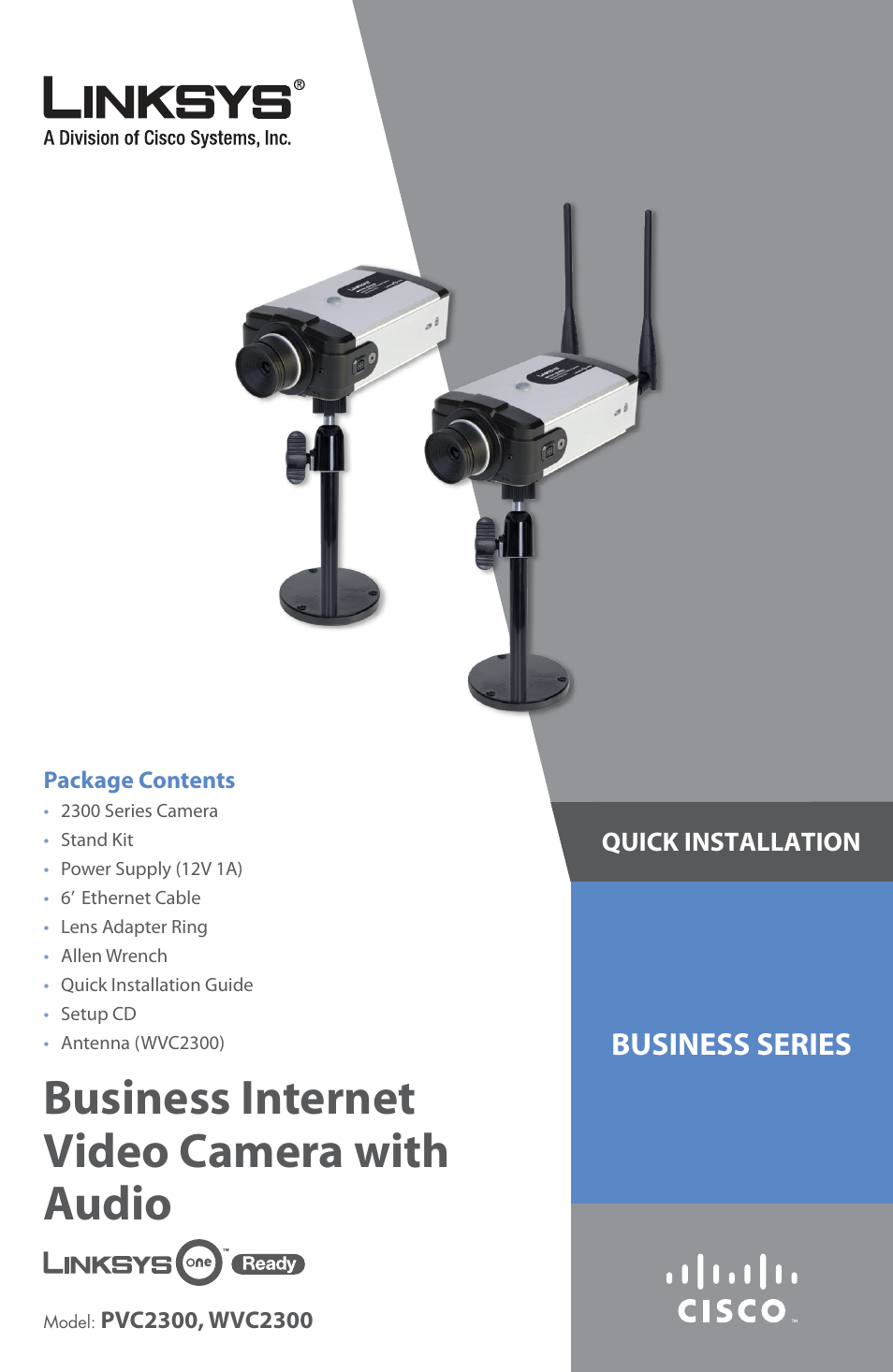 Linksys PVC2300 User Manual | 16 pages