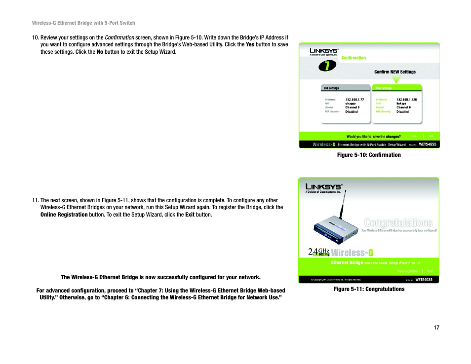 Linksys WET54GS5 User Manual | Page 23 / 69