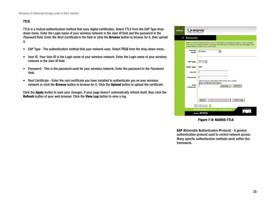 Linksys WET54GS5 User Manual | Page 31 / 69