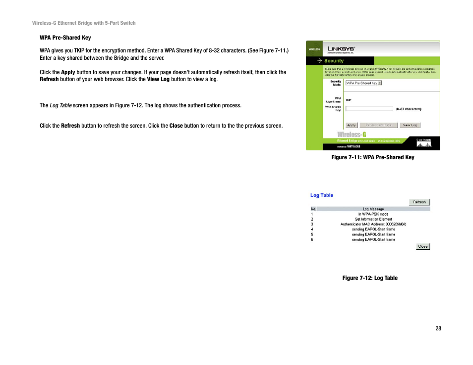 Linksys WET54GS5 User Manual | Page 34 / 69