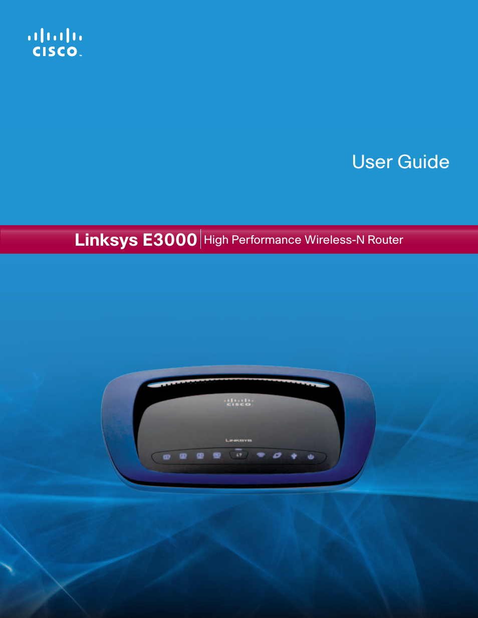Linksys E3000 User Manual | 80 pages