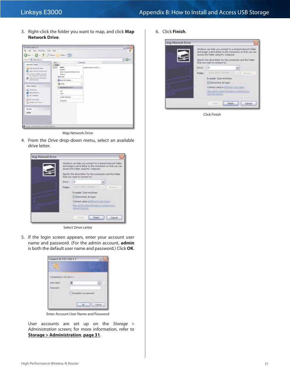 Linksys E3000 User Manual | Page 54 / 80