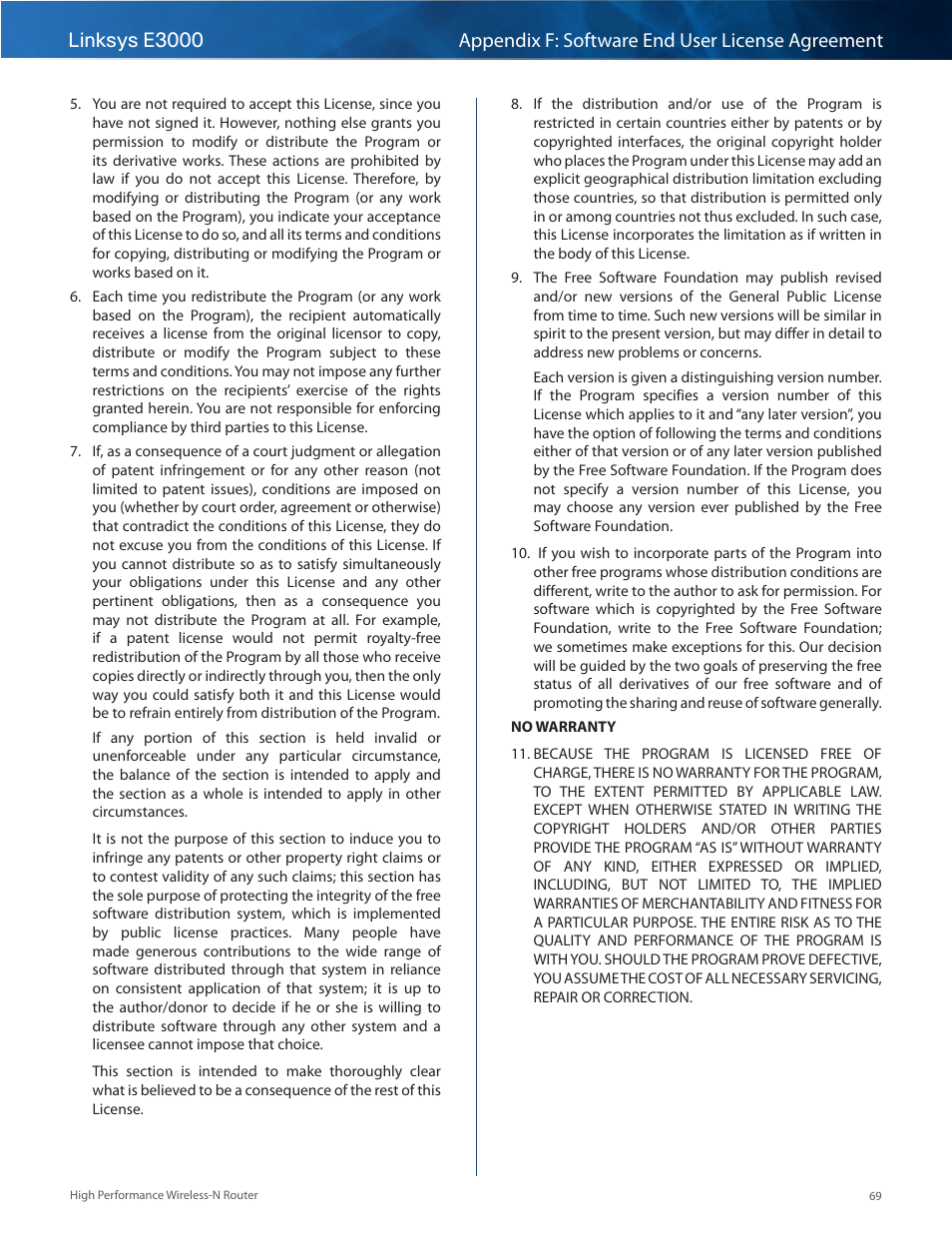 Linksys E3000 User Manual | Page 72 / 80
