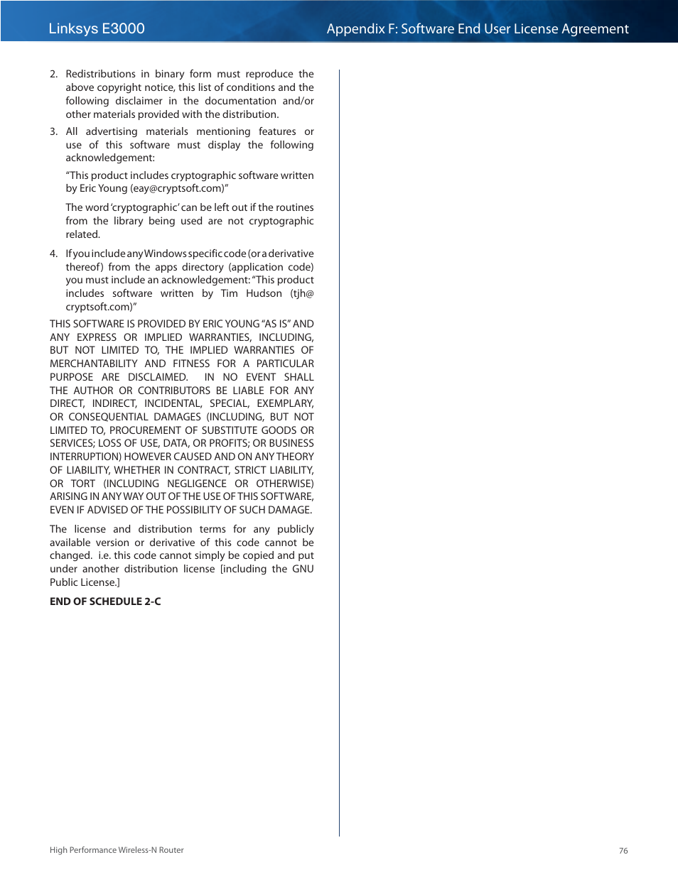 Linksys E3000 User Manual | Page 79 / 80