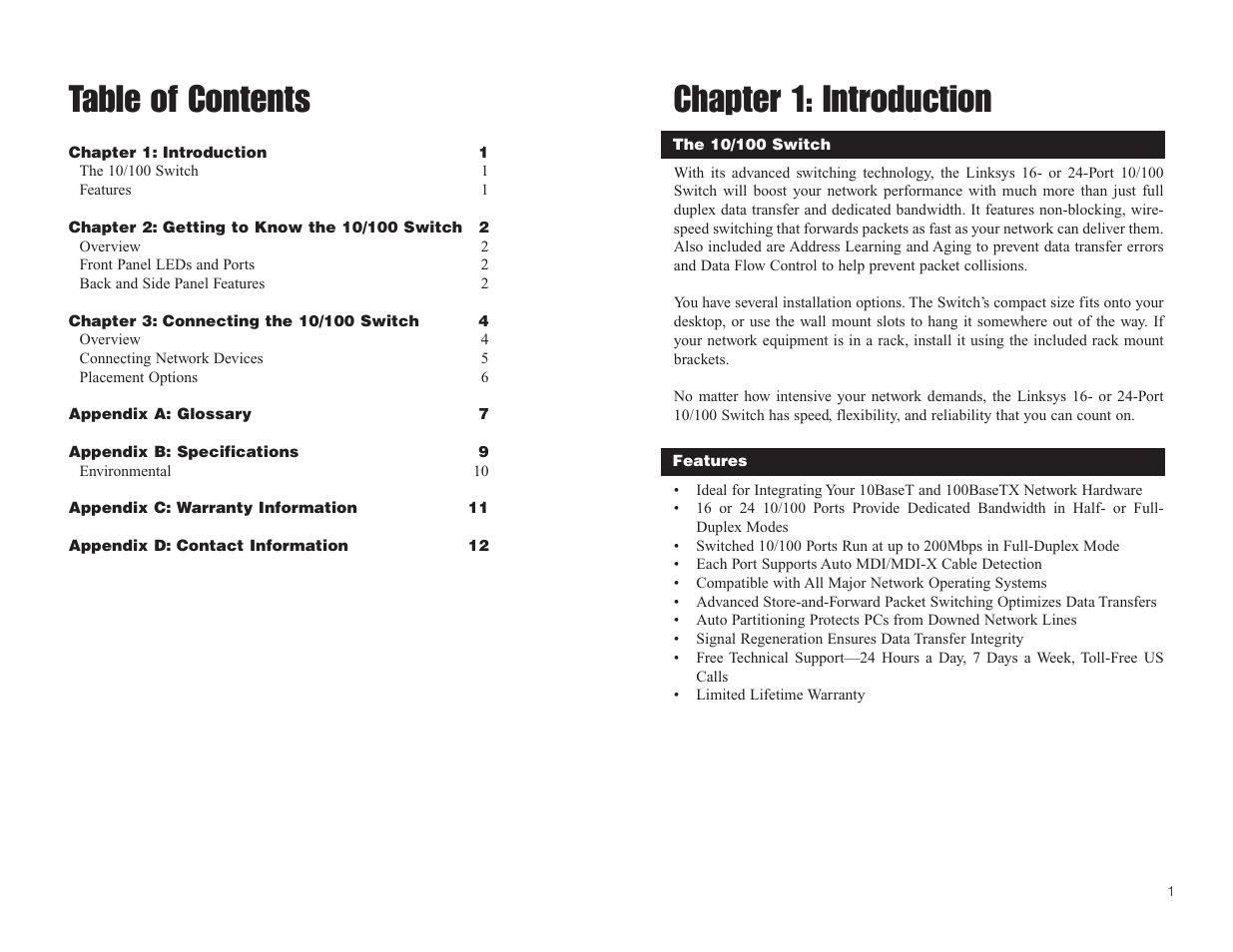 Linksys SR216 User Manual | Page 3 / 9