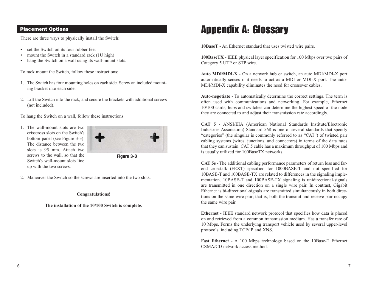 Appendix a: glossary | Linksys SR216 User Manual | Page 6 / 9