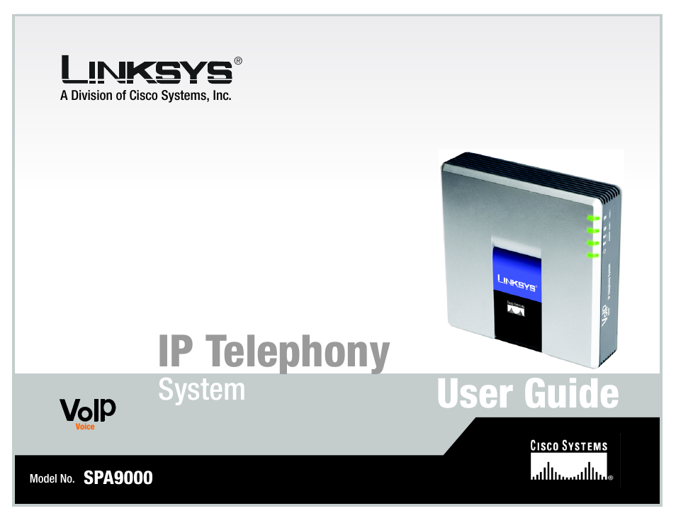 Linksys SPA9000 User Manual | 128 pages