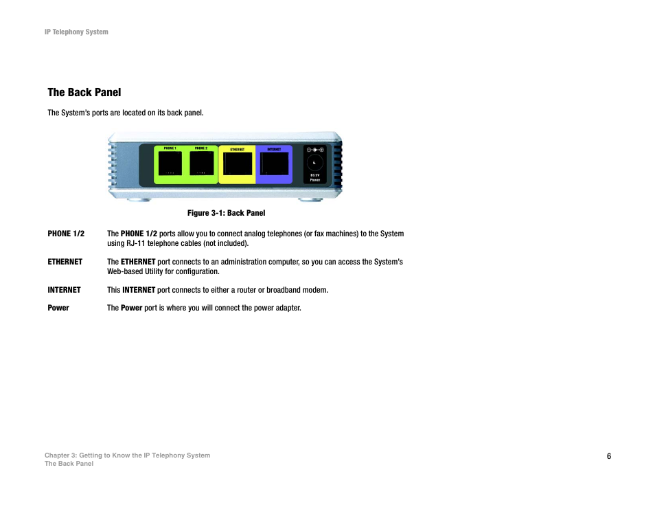 Chapter 3: getting to know the ip telephony system | Linksys SPA9000 User Manual | Page 13 / 128