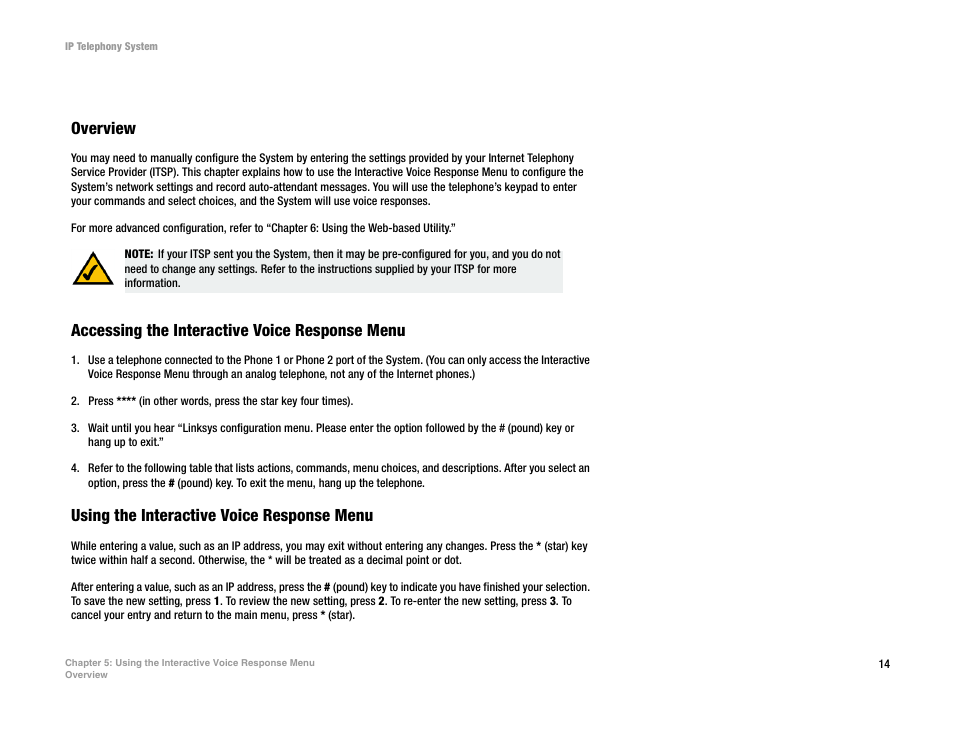 Linksys SPA9000 User Manual | Page 21 / 128