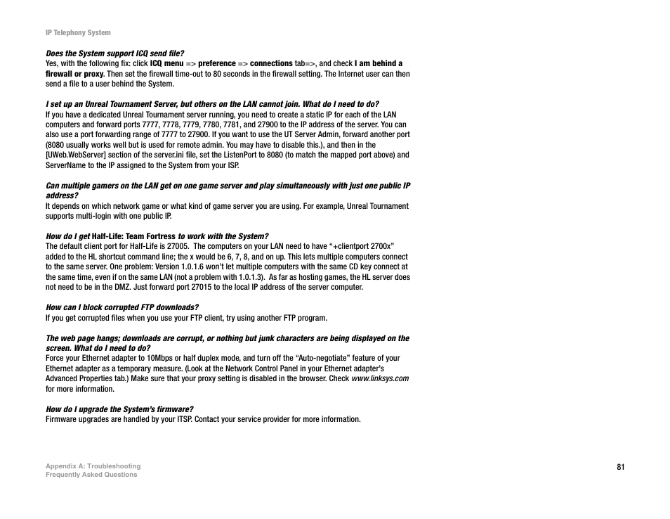 Linksys SPA9000 User Manual | Page 88 / 128