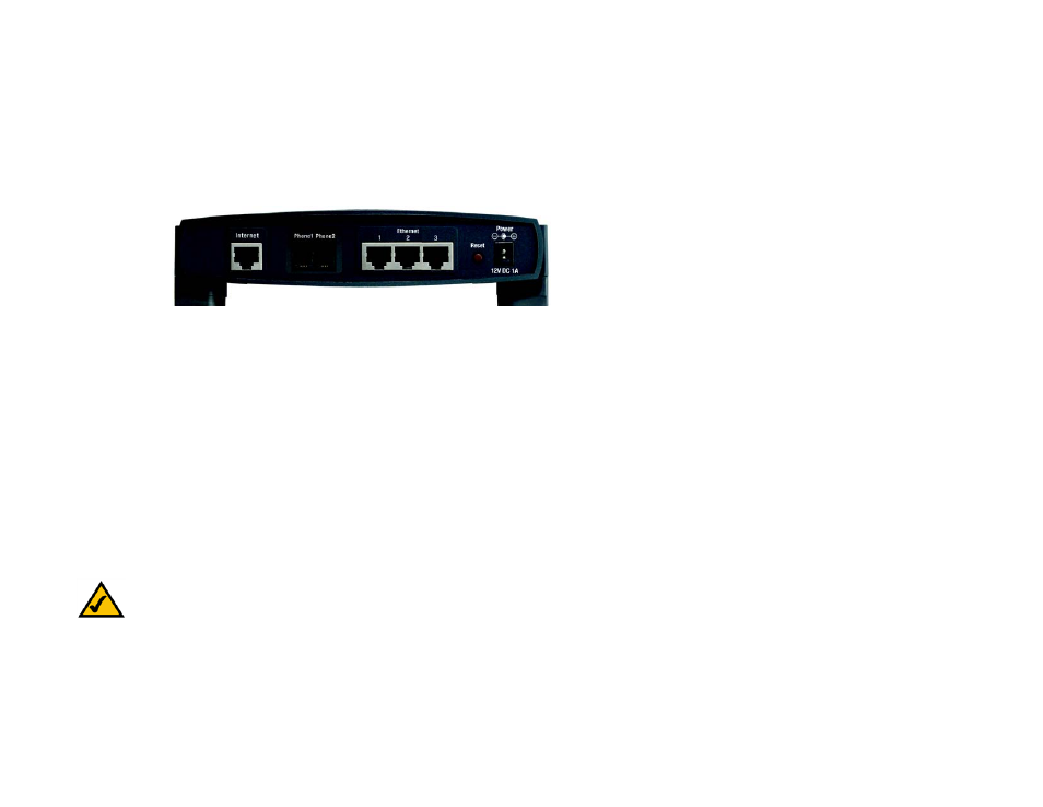Chapter 3: getting to know the router, The back panel | Linksys RT31P2 User Manual | Page 12 / 73