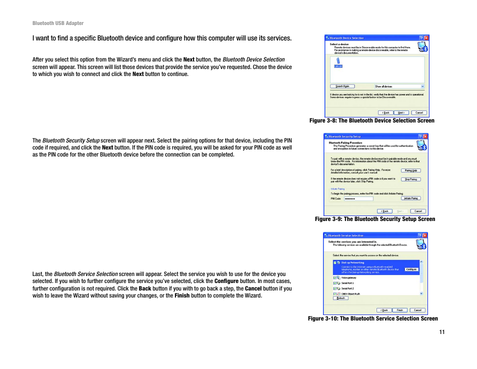 Linksys USBBT100 User Manual | Page 15 / 33