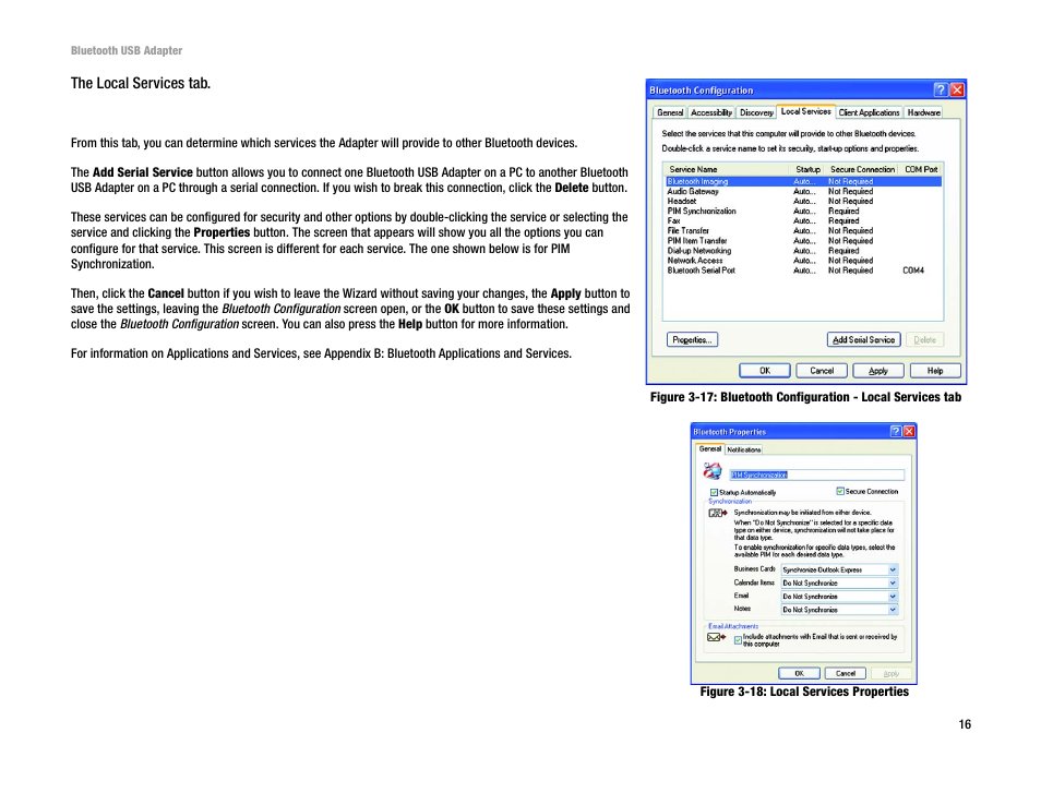 Linksys USBBT100 User Manual | Page 20 / 33