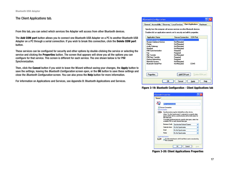 Linksys USBBT100 User Manual | Page 21 / 33