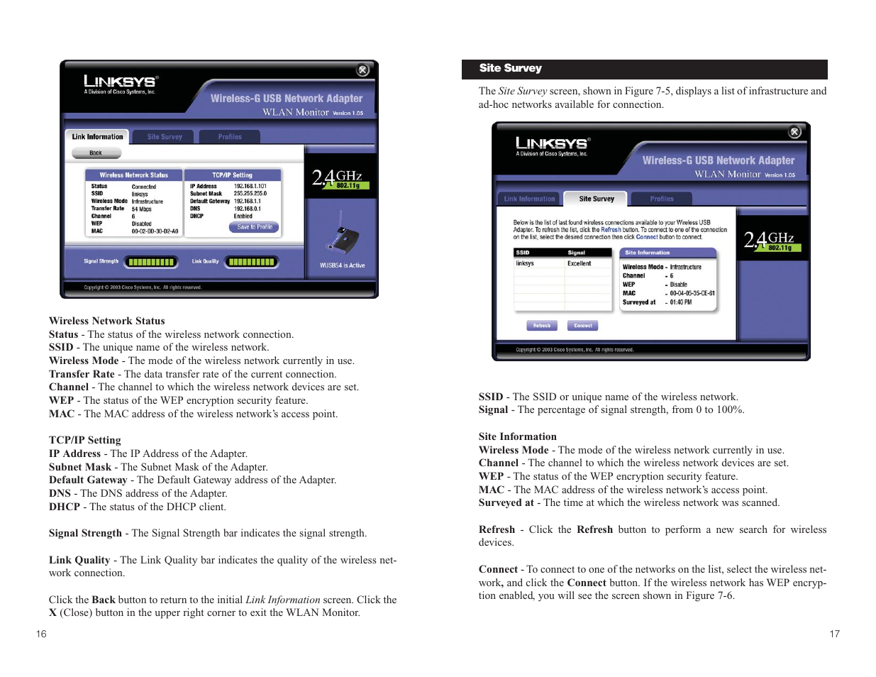 Linksys WUSB54G User Manual | Page 12 / 25