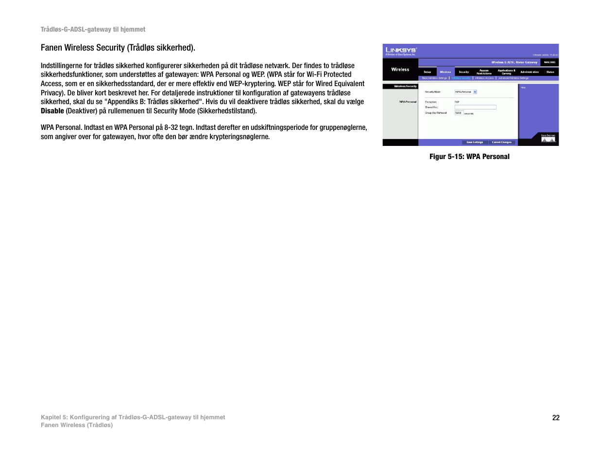 Linksys UWAG200G User Manual | Page 122 / 867
