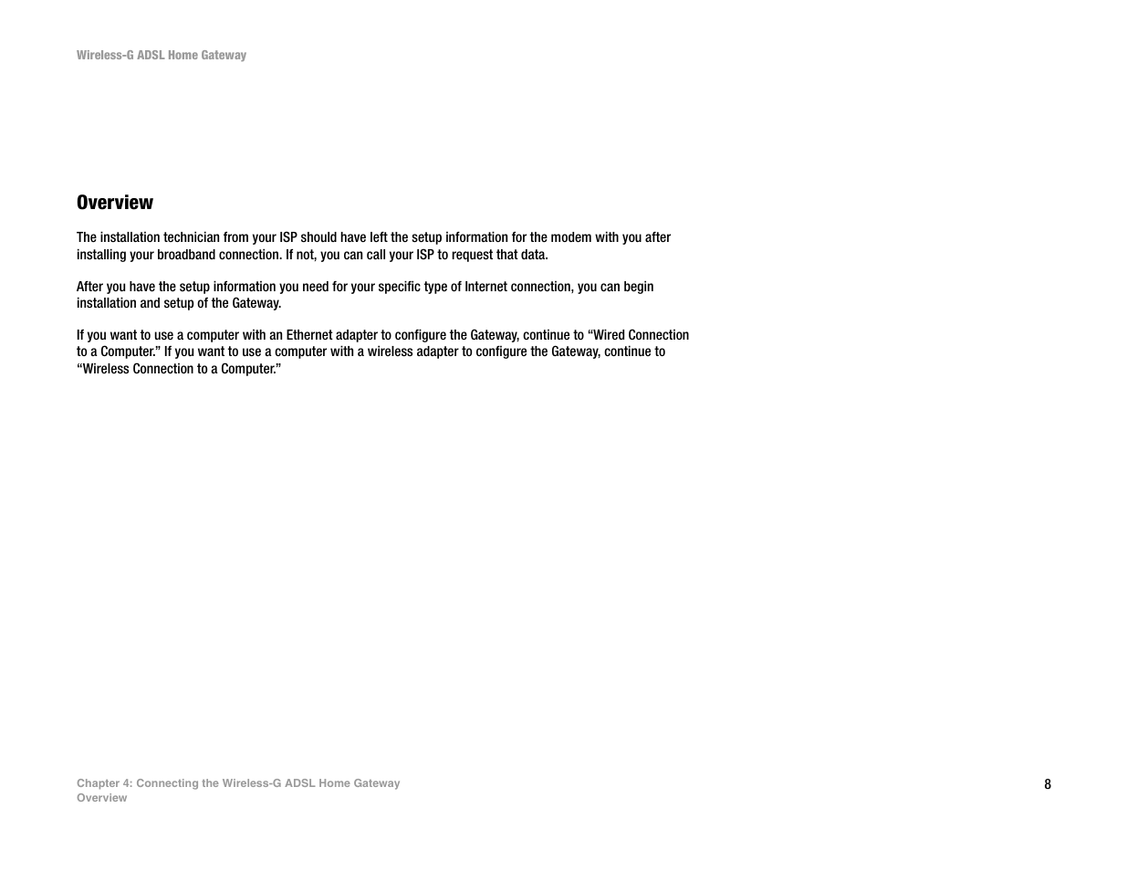 Linksys UWAG200G User Manual | Page 14 / 867