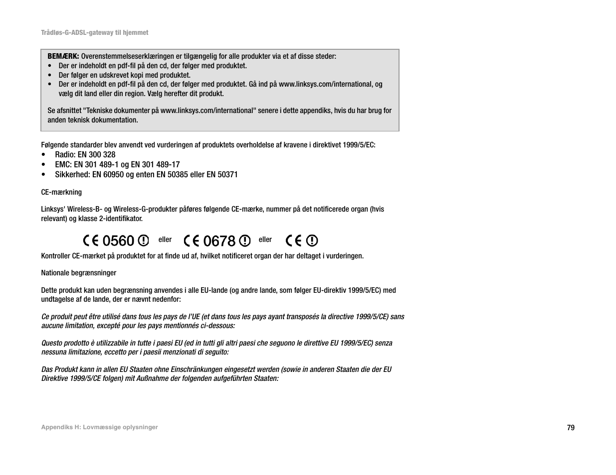 Linksys UWAG200G User Manual | Page 179 / 867