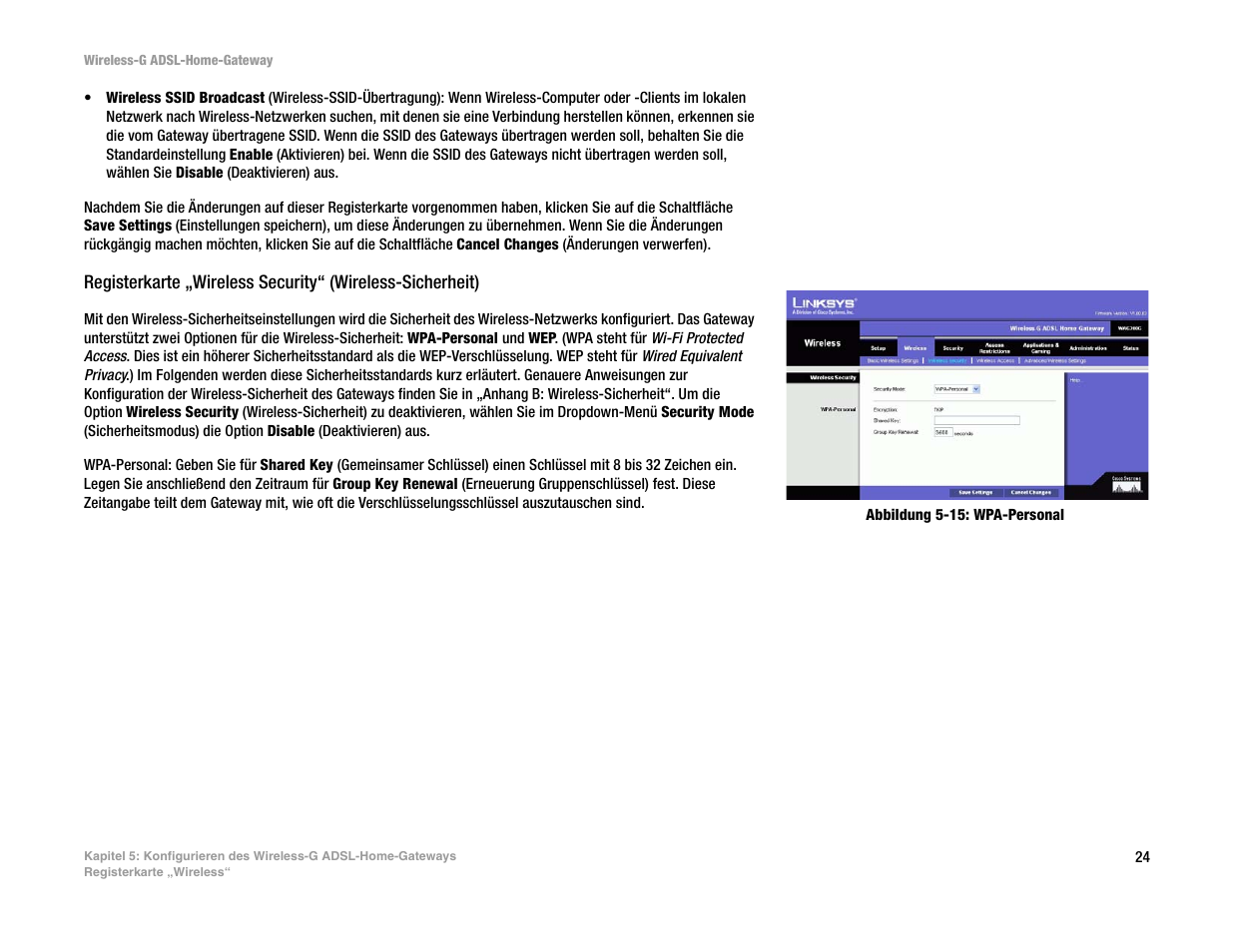 Linksys UWAG200G User Manual | Page 219 / 867