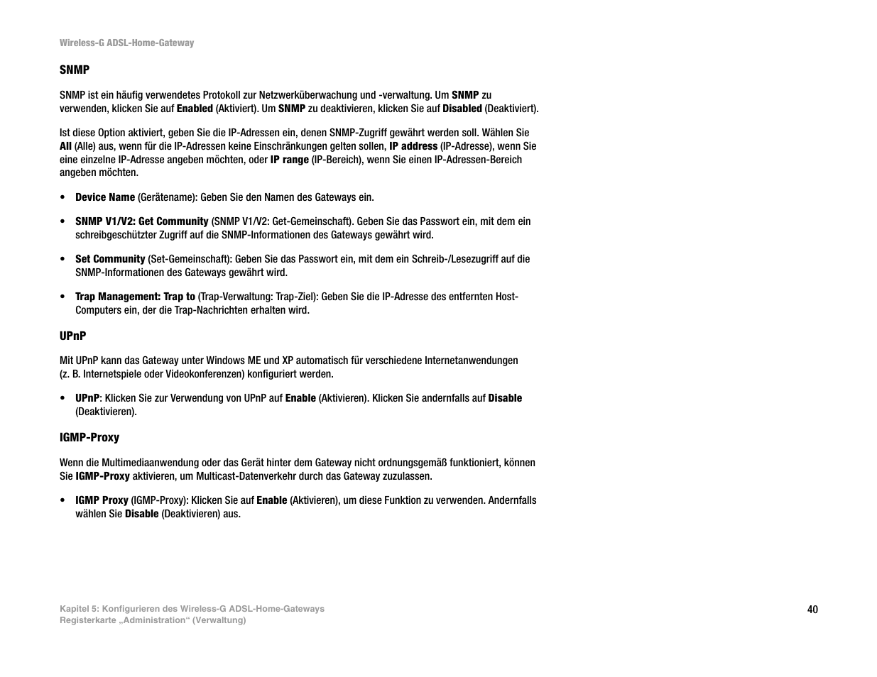 Linksys UWAG200G User Manual | Page 235 / 867