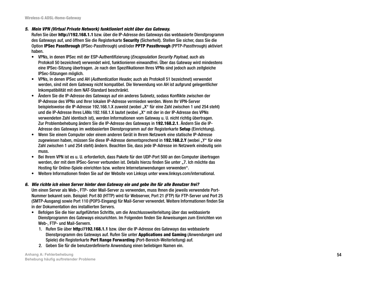 Linksys UWAG200G User Manual | Page 249 / 867
