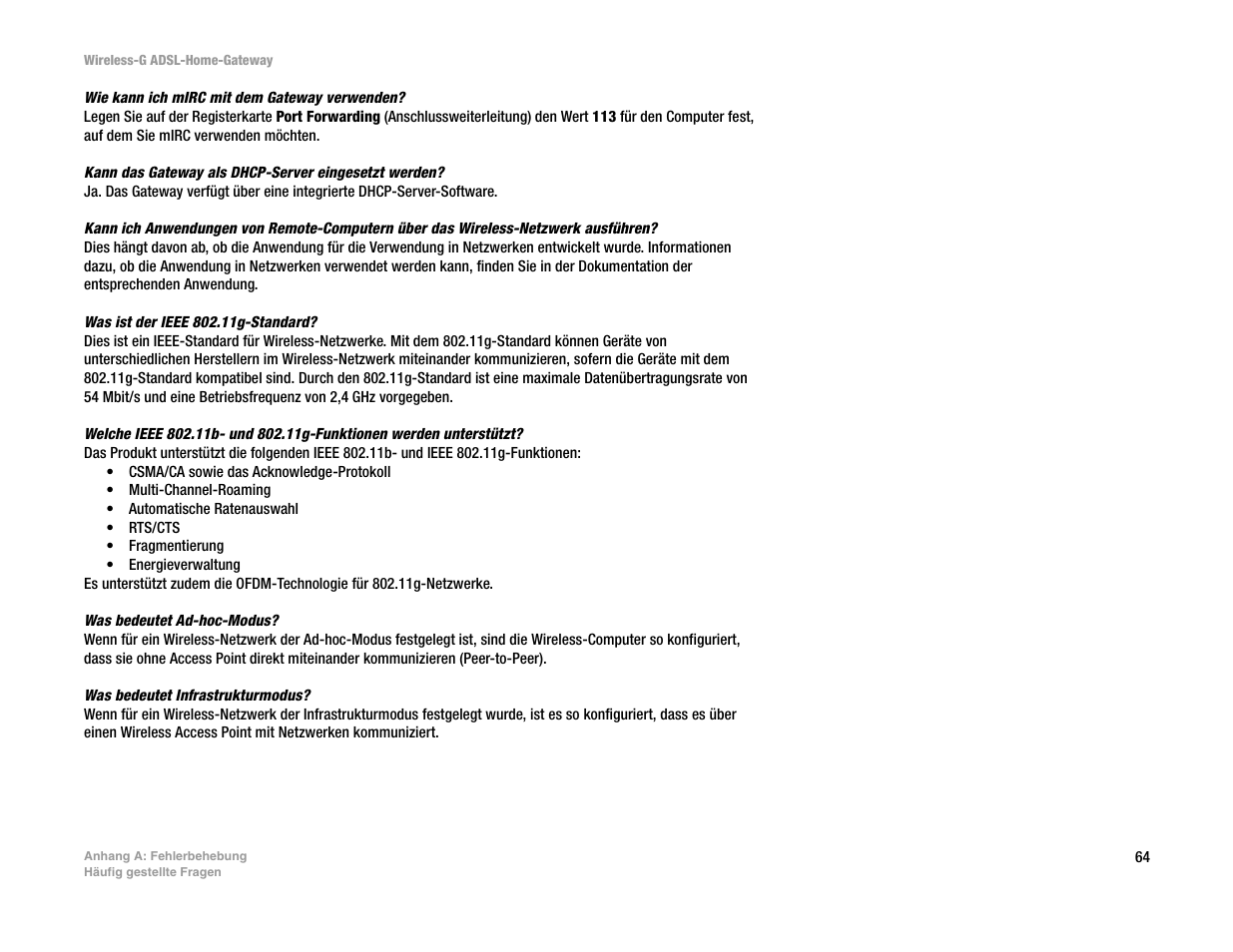 Linksys UWAG200G User Manual | Page 259 / 867