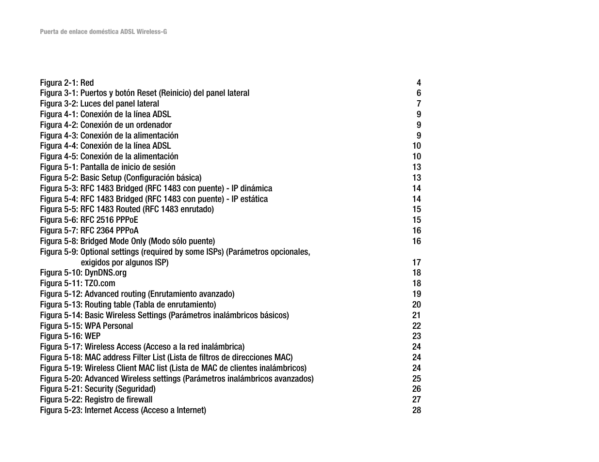 Lista de figuras | Linksys UWAG200G User Manual | Page 298 / 867