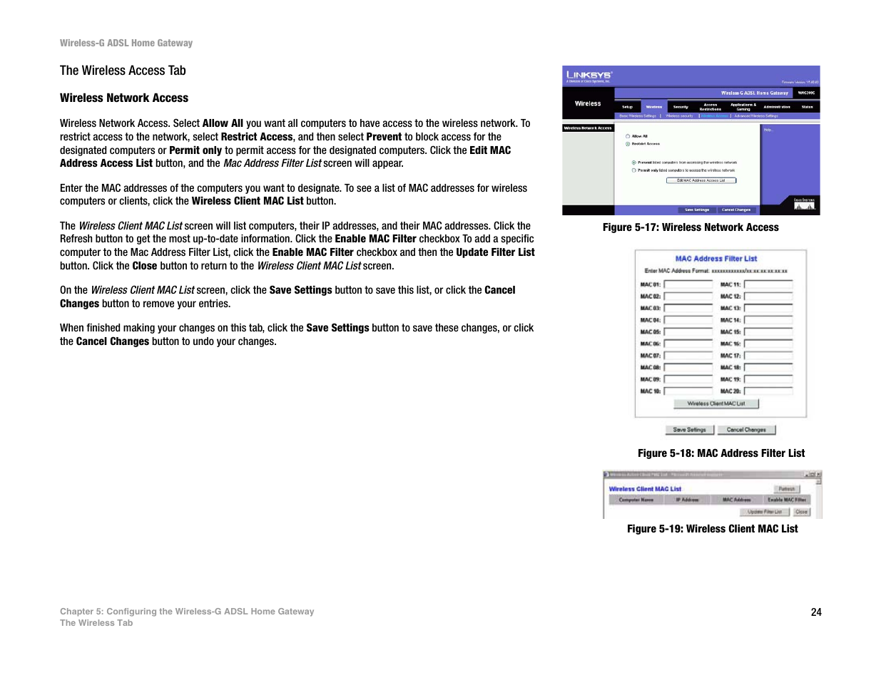 Linksys UWAG200G User Manual | Page 30 / 867