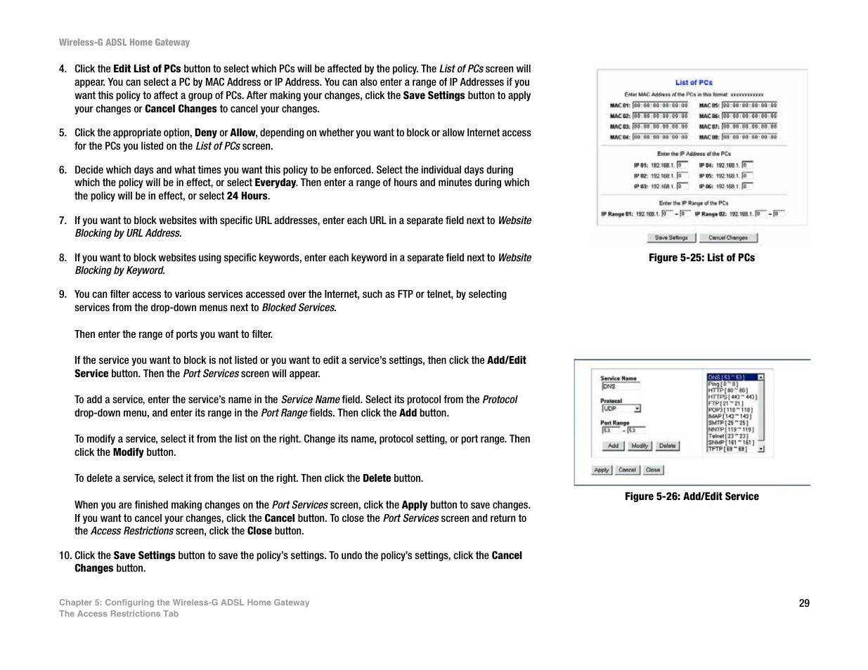 Linksys UWAG200G User Manual | Page 35 / 867