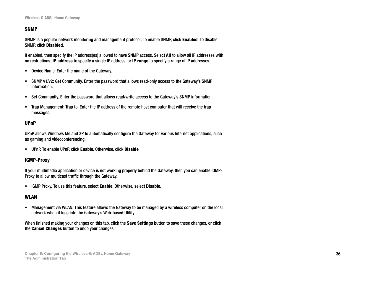 Linksys UWAG200G User Manual | Page 42 / 867