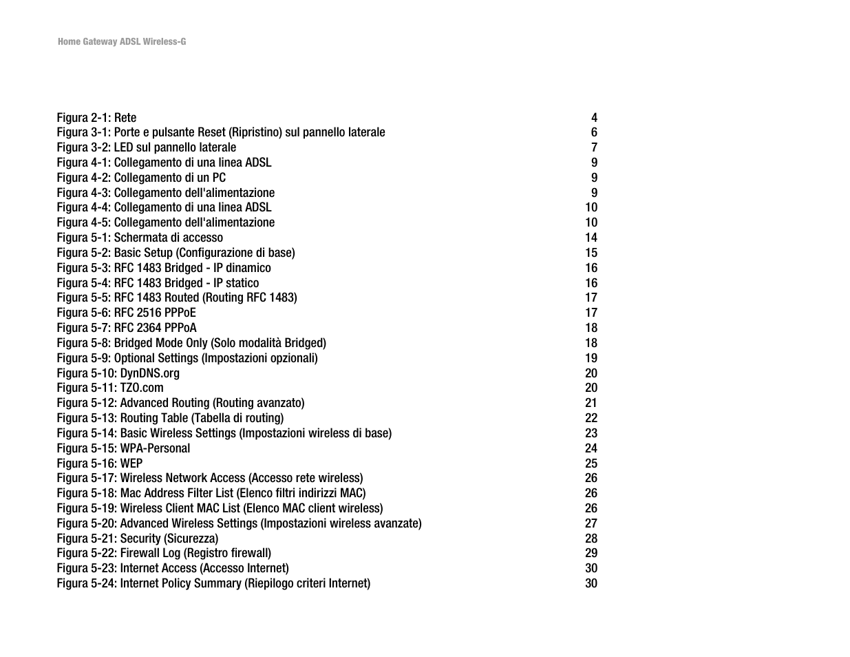 Elenco delle illustrazioni | Linksys UWAG200G User Manual | Page 488 / 867