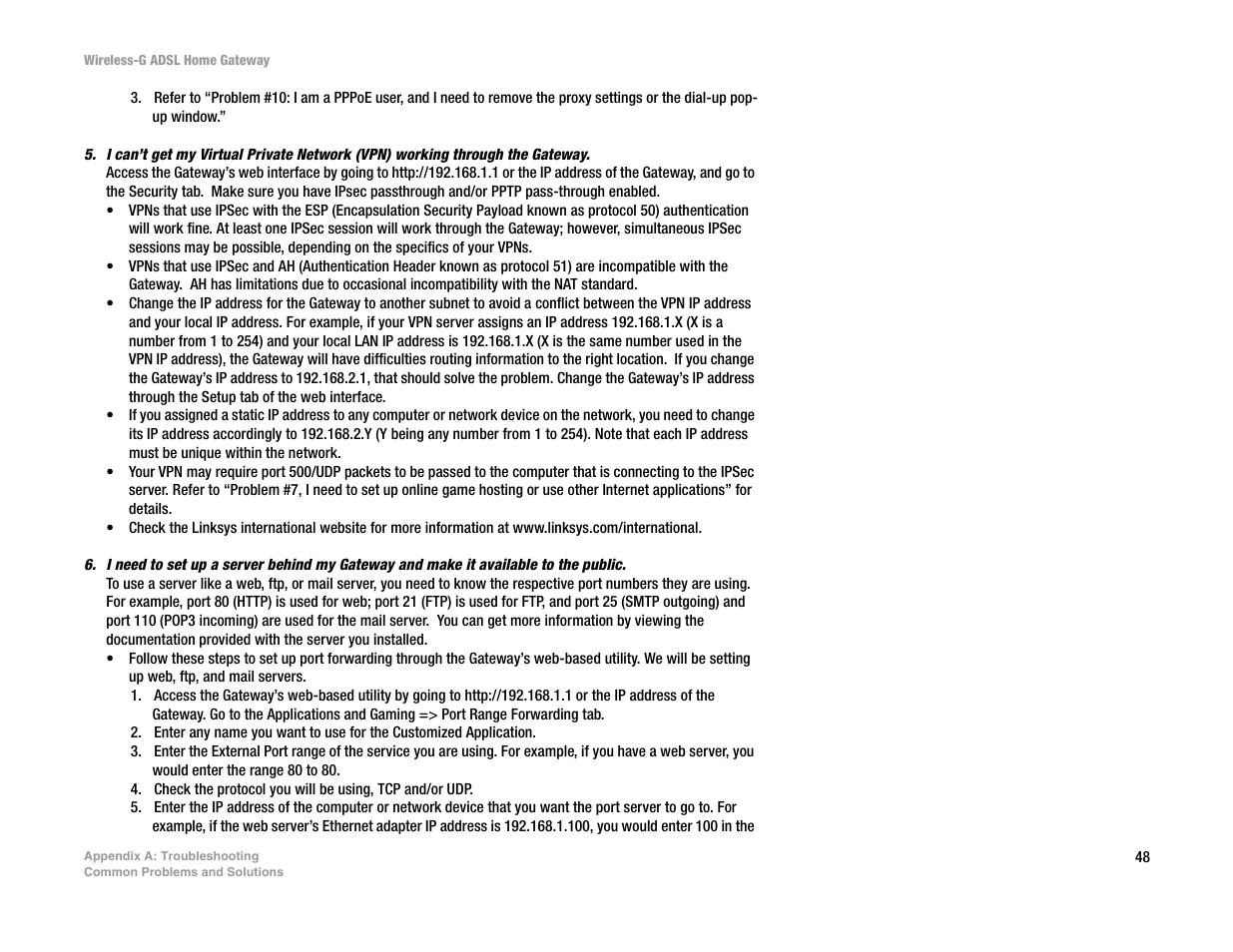 Linksys UWAG200G User Manual | Page 54 / 867