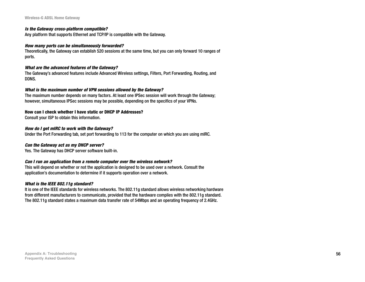 Linksys UWAG200G User Manual | Page 62 / 867