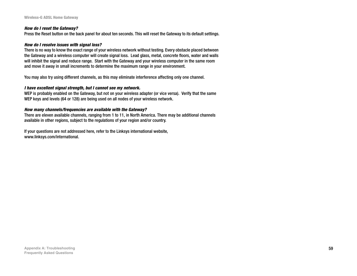Linksys UWAG200G User Manual | Page 65 / 867