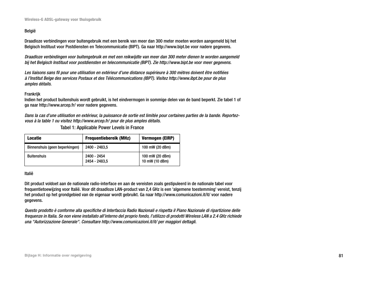 Linksys UWAG200G User Manual | Page 668 / 867