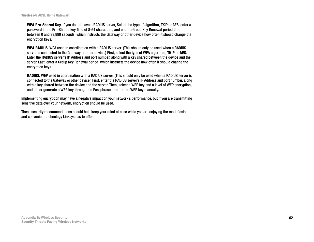 Linksys UWAG200G User Manual | Page 68 / 867