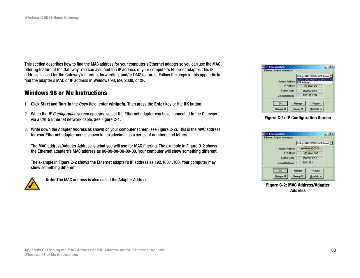 Linksys UWAG200G User Manual | Page 69 / 867