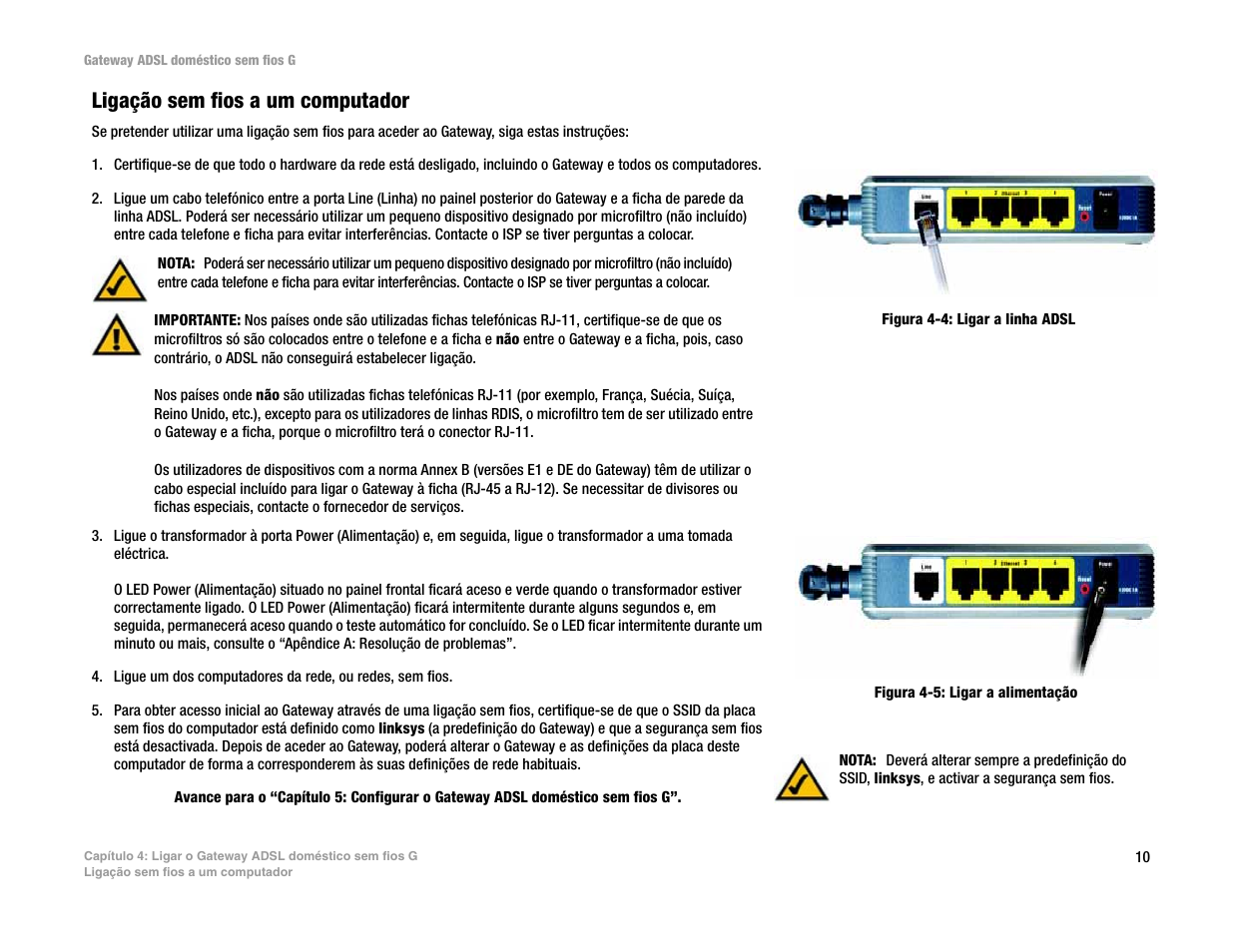 Ligação sem fios a um computador | Linksys UWAG200G User Manual | Page 693 / 867