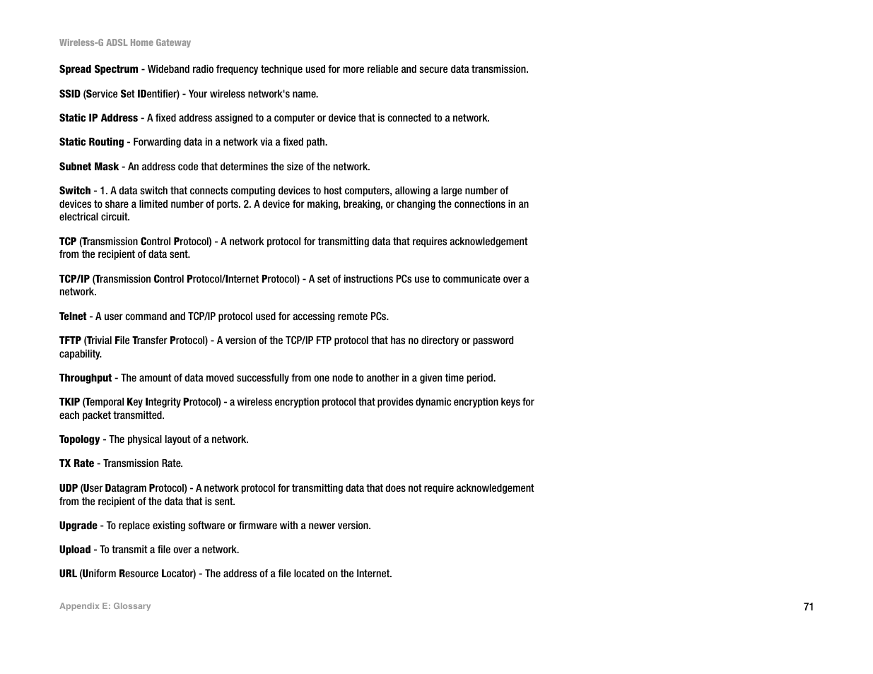 Linksys UWAG200G User Manual | Page 77 / 867