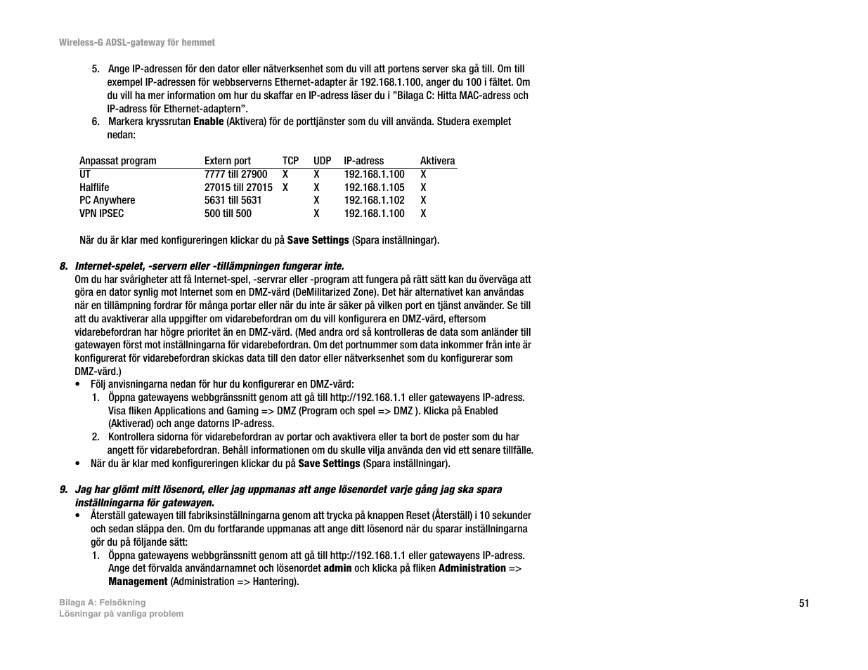 Linksys UWAG200G User Manual | Page 828 / 867