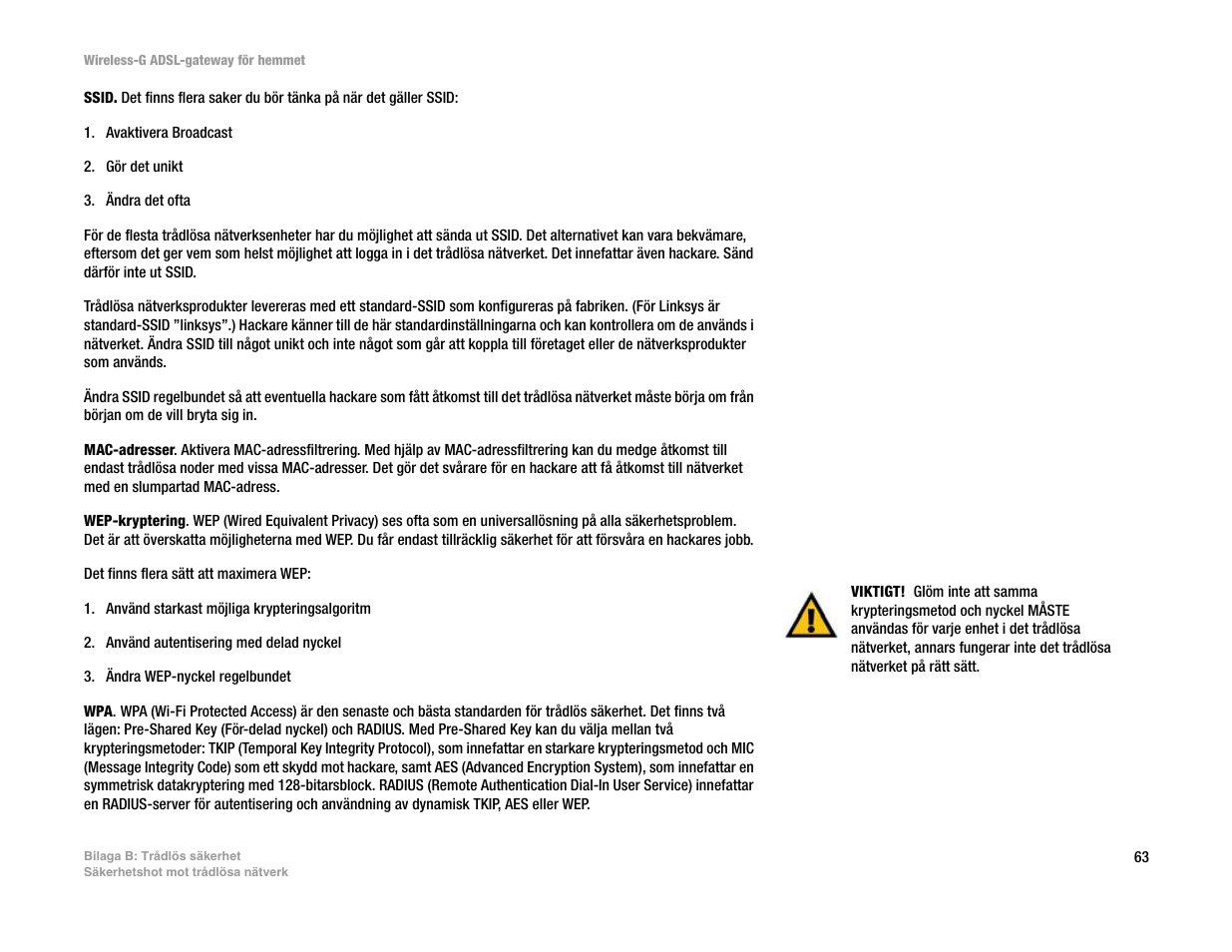 Linksys UWAG200G User Manual | Page 840 / 867