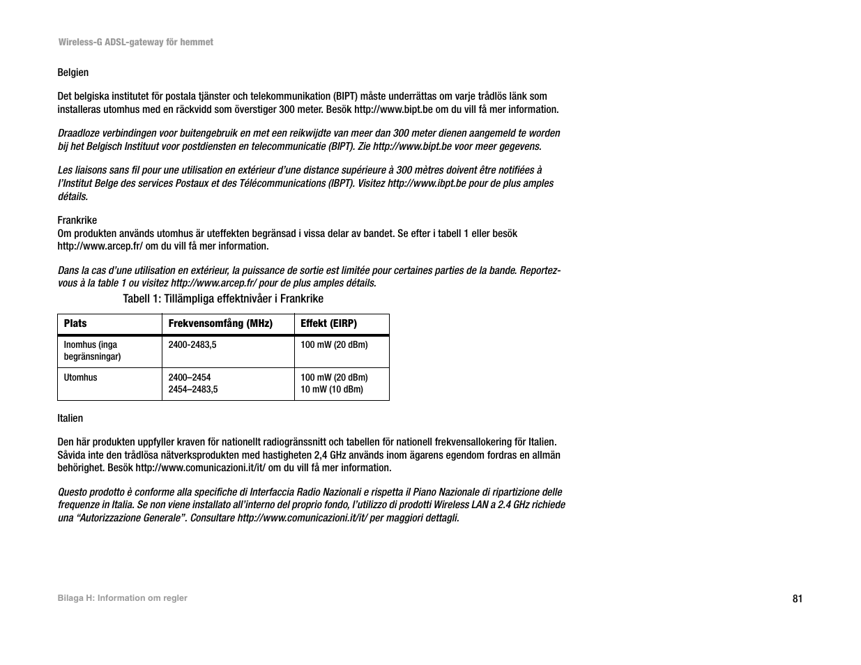 Linksys UWAG200G User Manual | Page 858 / 867