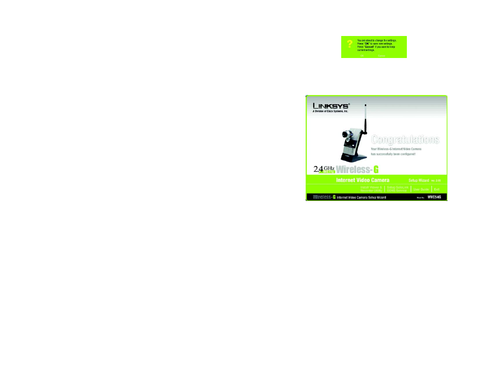 Linksys WVC54G User Manual | Page 23 / 87