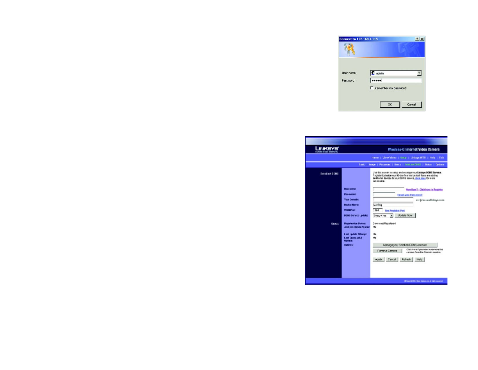 Linksys WVC54G User Manual | Page 41 / 87