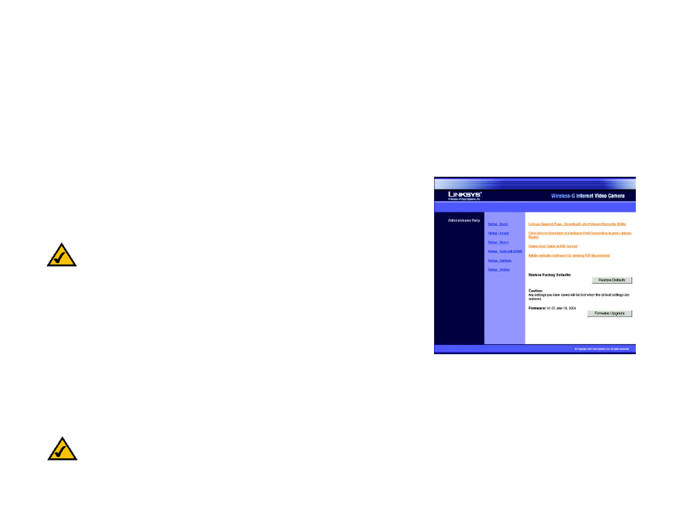 Help | Linksys WVC54G User Manual | Page 62 / 87