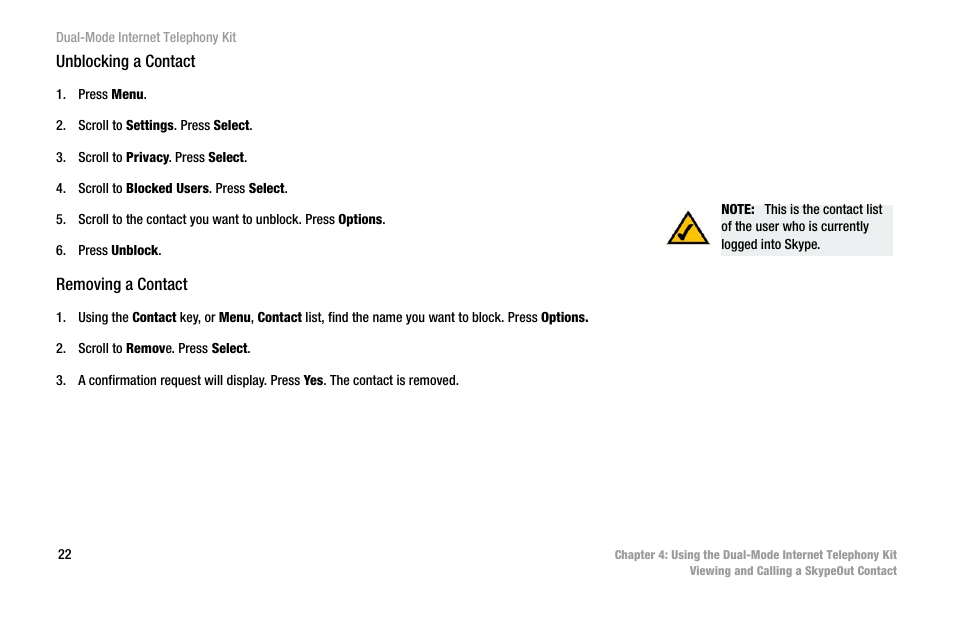 Linksys iPhone CIT400 User Manual | Page 30 / 106