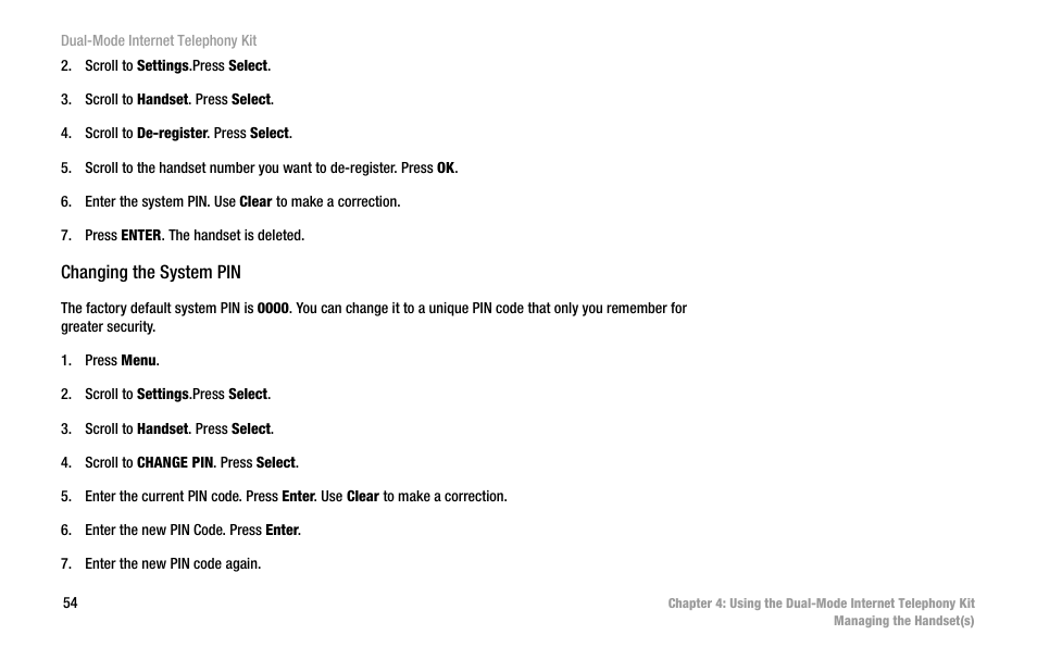 Linksys iPhone CIT400 User Manual | Page 62 / 106