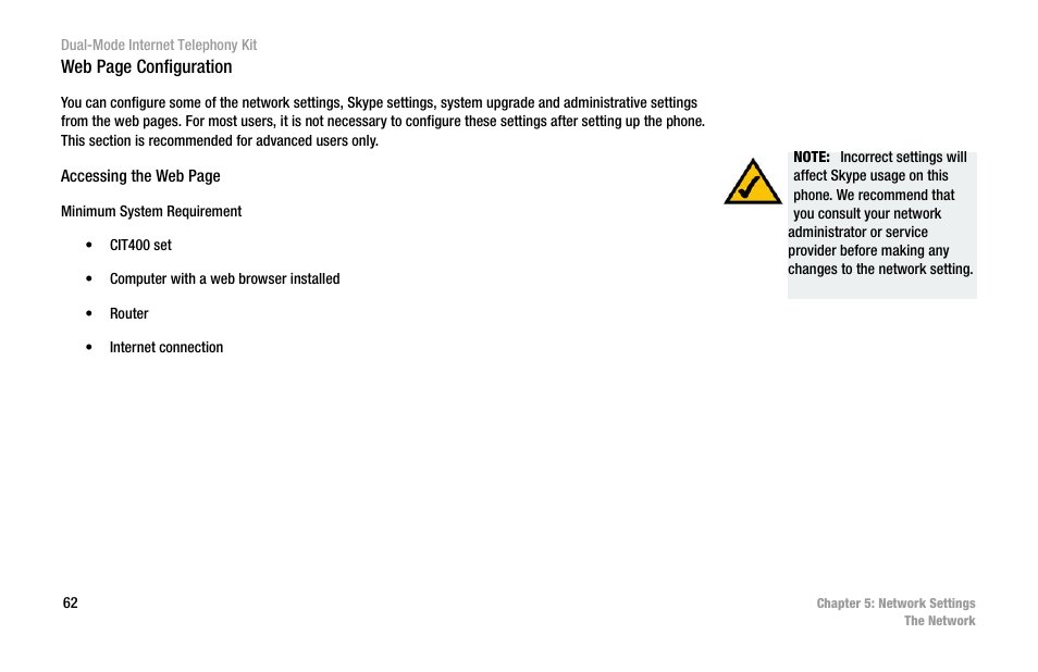 Linksys iPhone CIT400 User Manual | Page 70 / 106