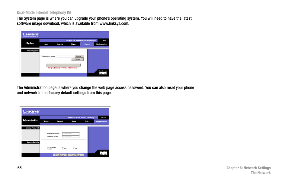 Linksys iPhone CIT400 User Manual | Page 74 / 106